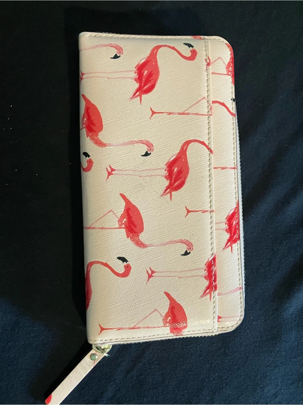 Kate Spade Cedar Street Flamingos Lacey continental wallet